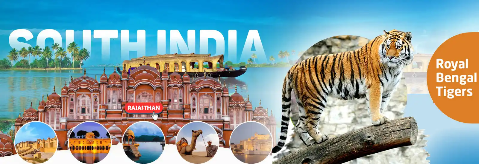 South India B2b DMC with Rajasthan B2b Tour Packages
